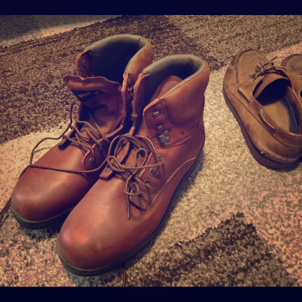 Wolverine Boots - Worn 3 times. Steel Toe.